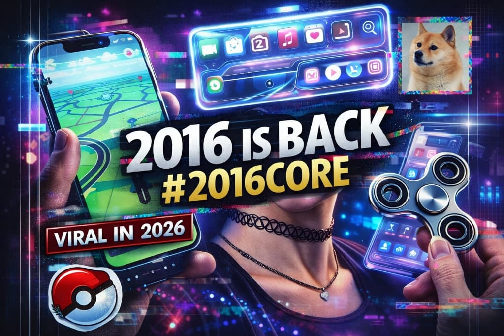 The Return to 2016: Why Nostalgia is the #1 Viral Core in 2026