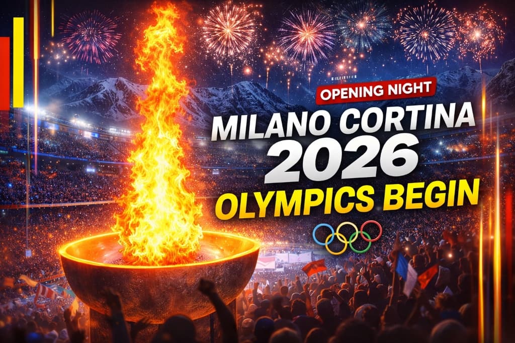 Winter Olympics 2026: Milano Cortina Set for Historic Opening