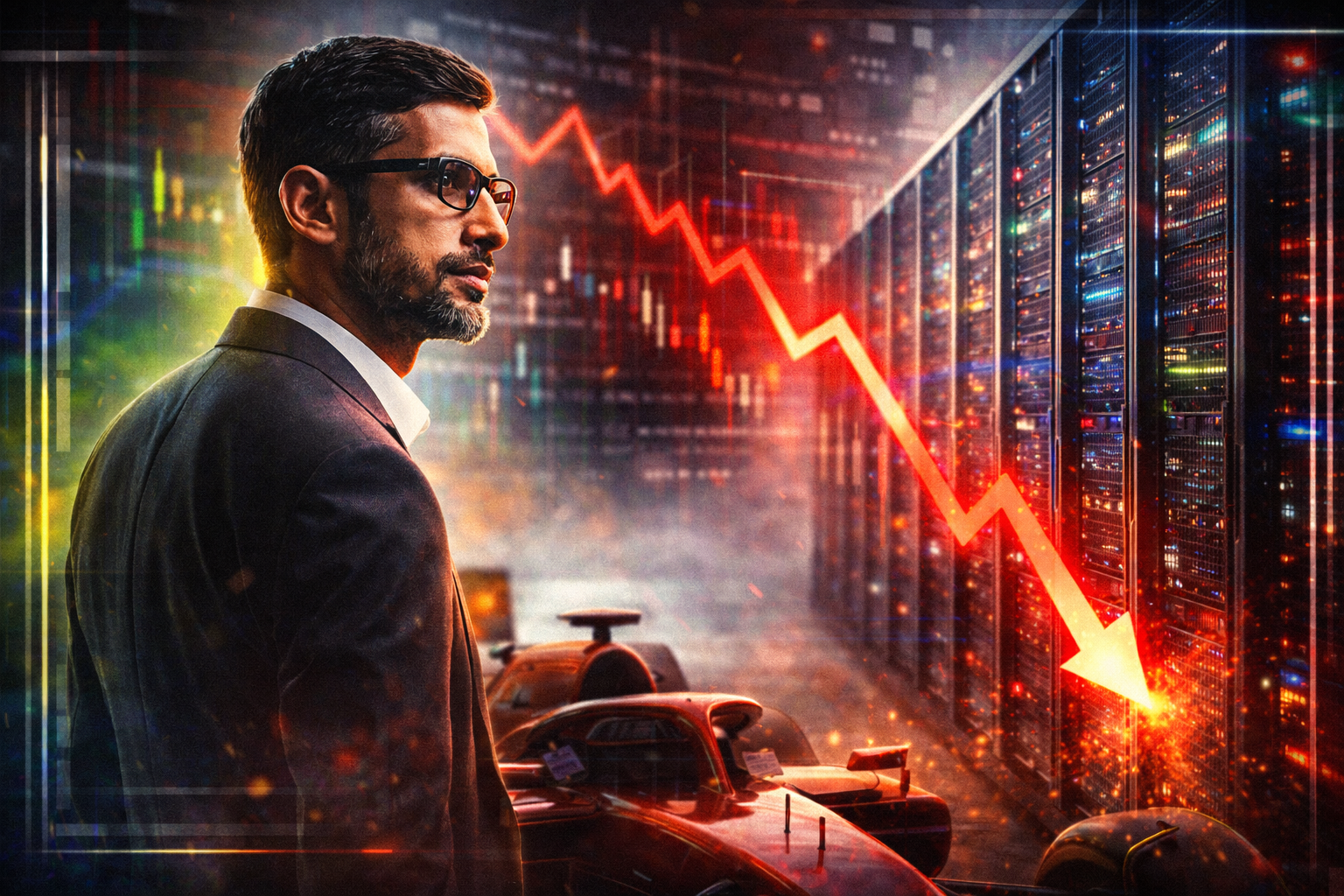 Alphabet Shares Slide as AI Spending Hits $185 Billion