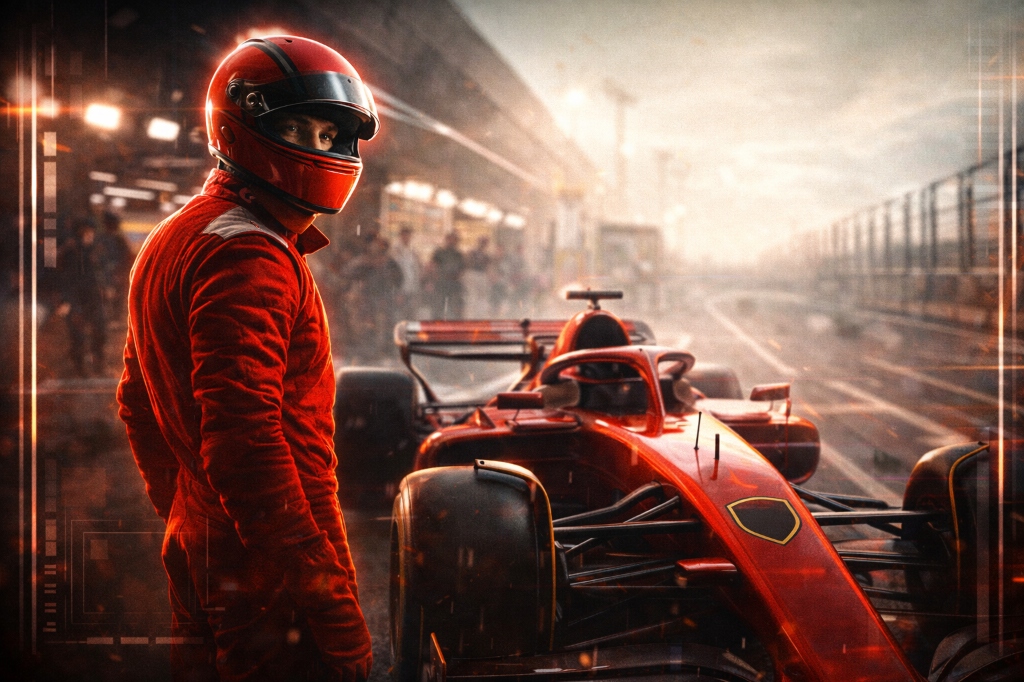 Hamilton's Red Era: First Official Test in the Ferrari SF-26