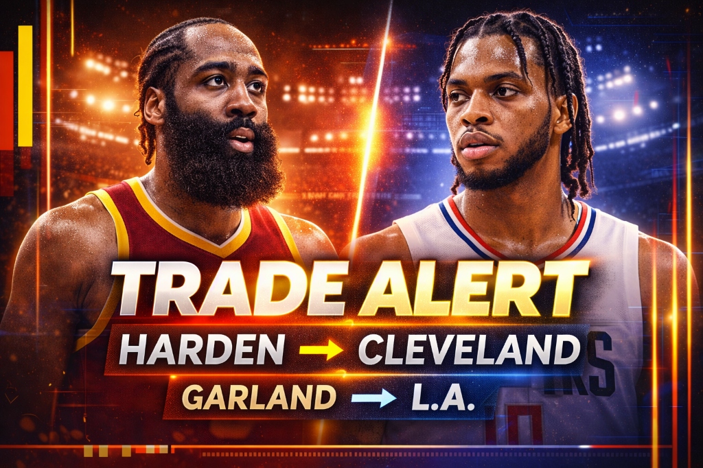 NBA Trade Deadline 2026: James Harden to Cleveland in Blockbuster Deal