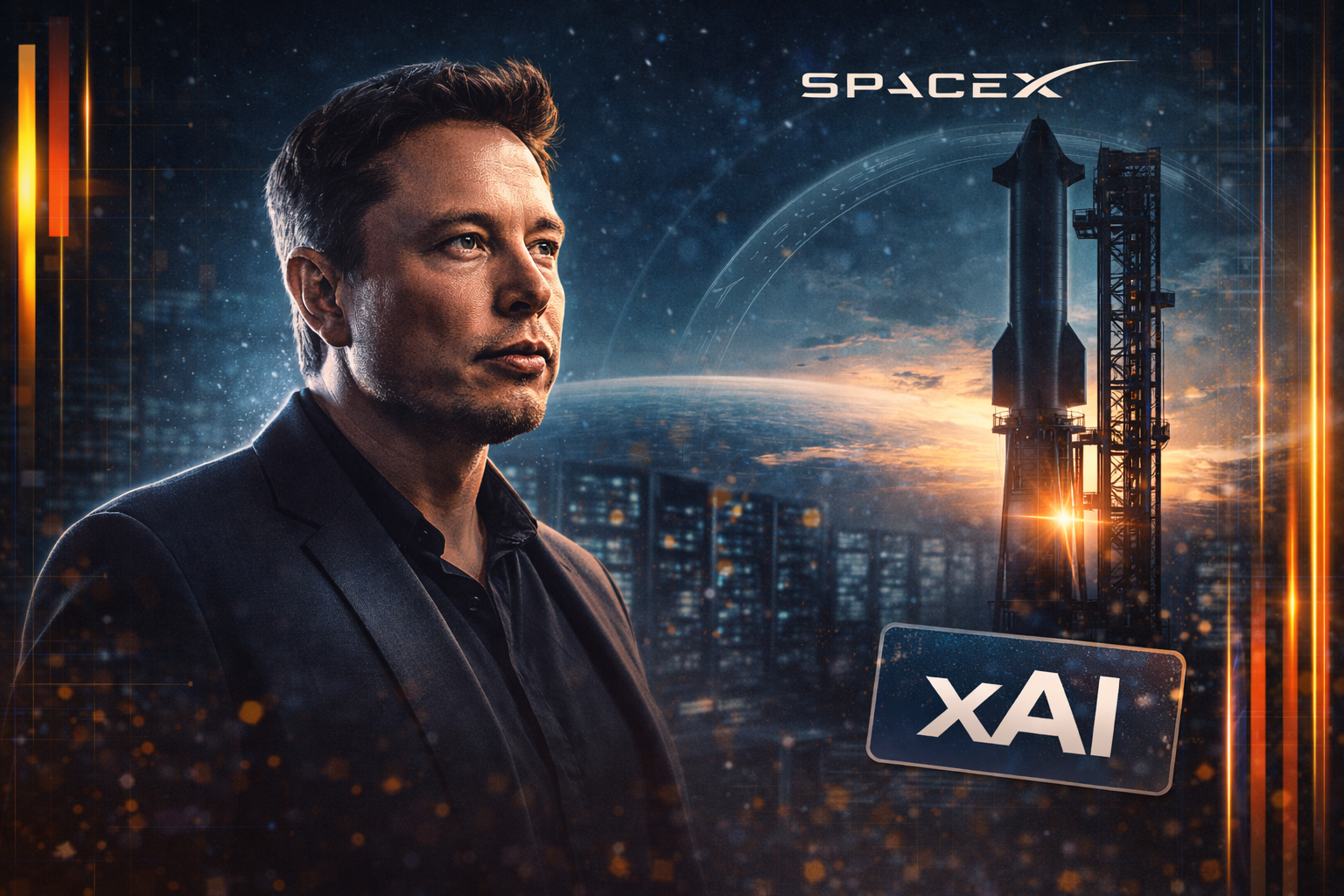 SpaceX and xAI Announce Shock $1.25 Trillion Merger