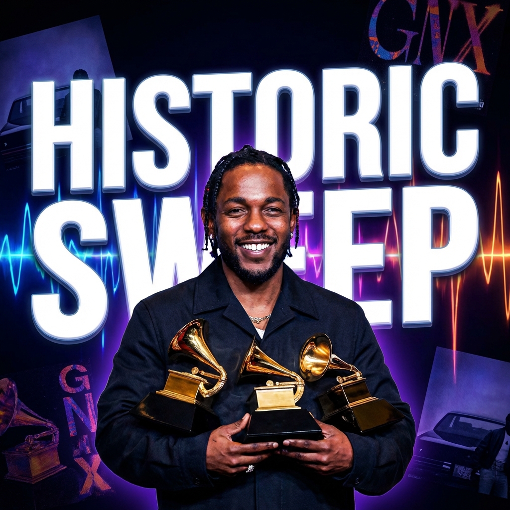 Kendrick Lamar Makes History: Most Awarded Rapper of All Time