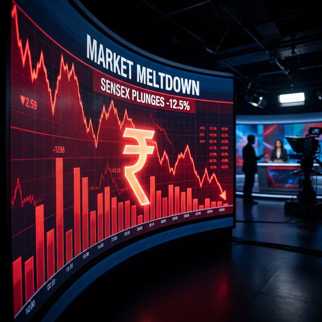 Indian Markets Crash as New Taxes Spook Investors