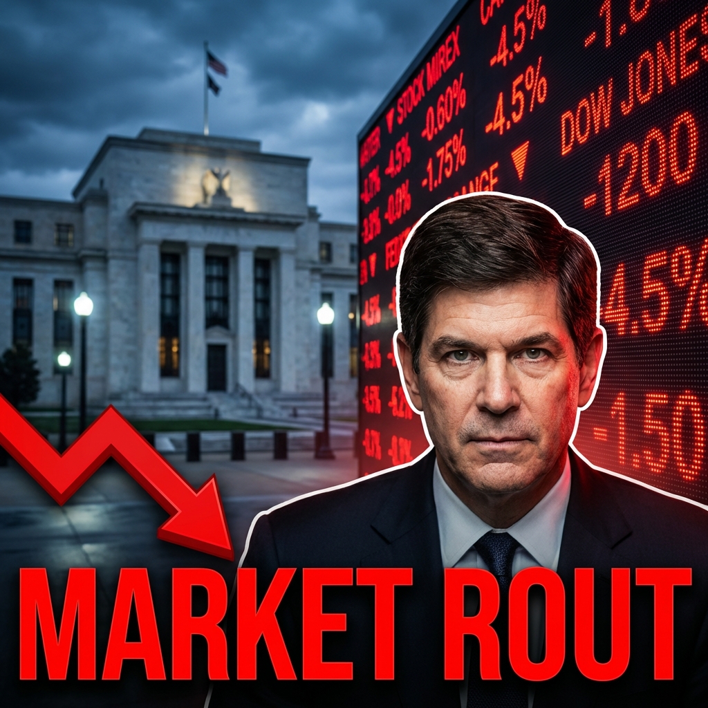 Global Market Rout: S&P Futures Sink 1.2% Amid Fed Independence Fears